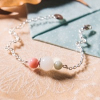 Hajimeteの誕生石付きブレスレット